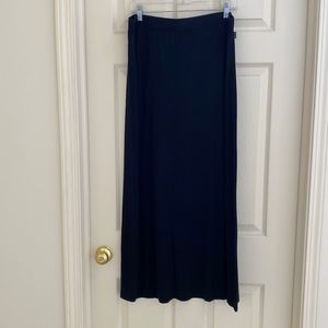 Eddie Bauer Black Maxi Skirt M